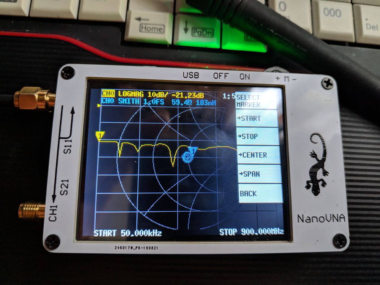 にゃん太郎とアマチュア無線 Nanovna Firmware Update