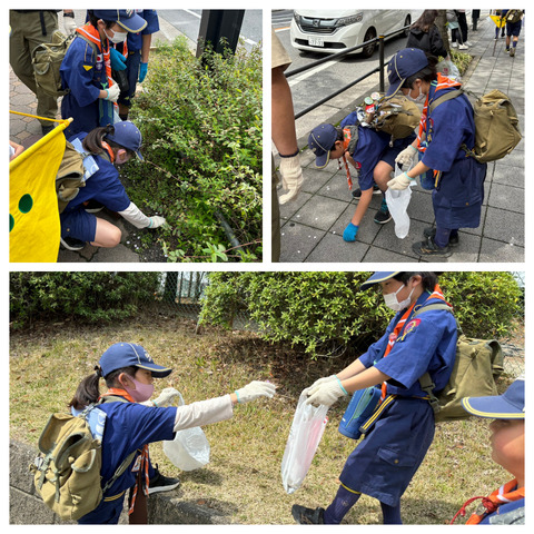 ごみ拾い