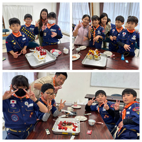 ⑥クリスマスケーキ