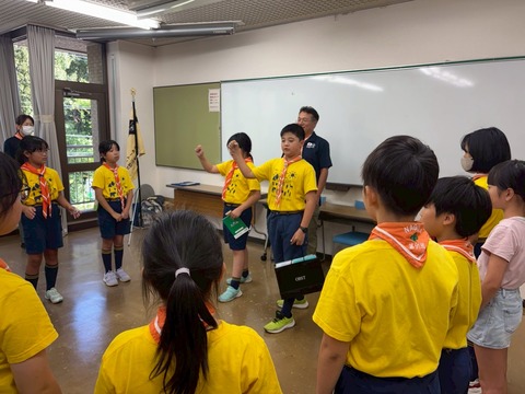 LINE_ALBUM_20250928 プラゴミバスターズ2と秋季キャンプ組集会1_251006_1