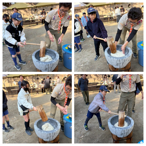 ⑥餅つき２