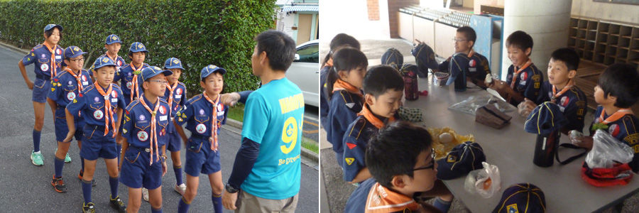 2016千種地区くまキャンプ in 春日井市少年自然の家 : ボーイスカウト