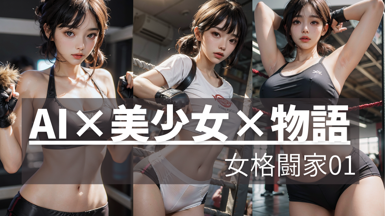 女格闘家01.【ナレーションつき】AI美女動画 : おすすめ！名古屋風俗体験談