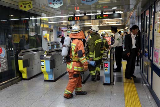 地下鉄栄駅 発煙騒ぎで一時騒然 名古屋ナビ