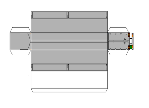 大型ウイング-フラットパネル