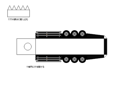 大型トレーラー3軸
