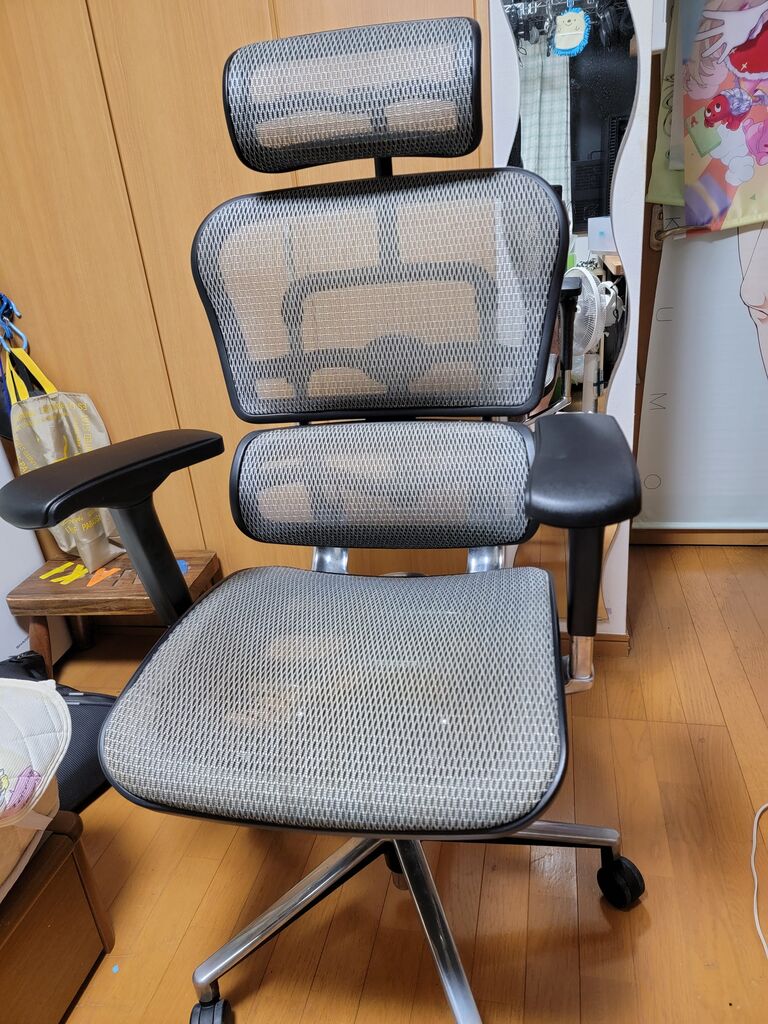 約10年使ったエルゴヒューマンプロが故障したけど、修理で復活した話 