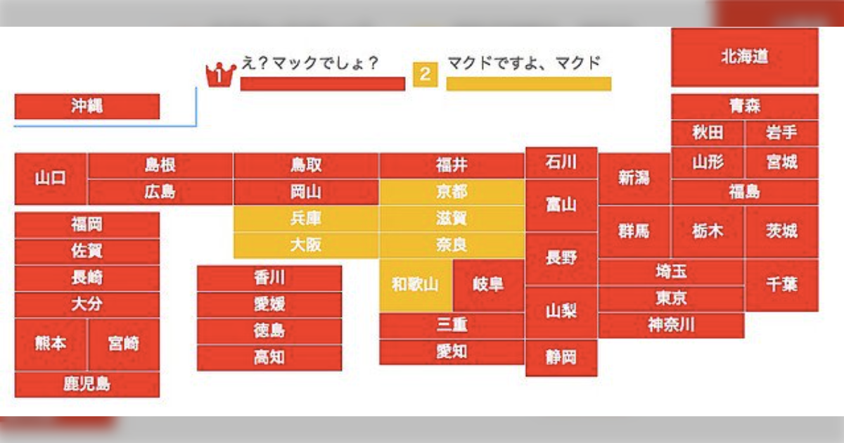 【マックVSマクド】マクドナルドってどう呼んでる? : まとめておいしいナールング