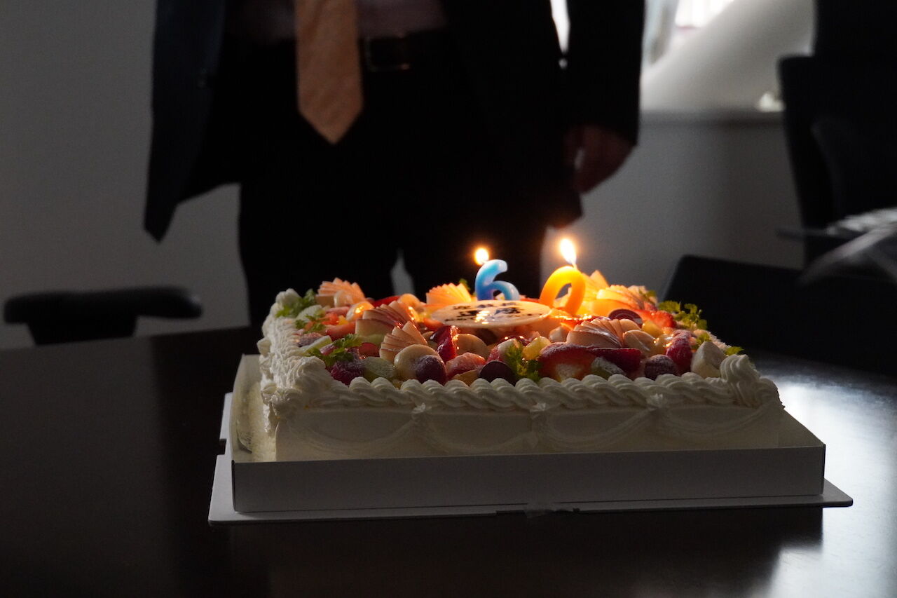 迎教授 お誕生日お祝い 長崎大学第二内科スタッフのブログ 迎教授 お誕生日お祝い 長崎大学第二内科スタッフのブログ