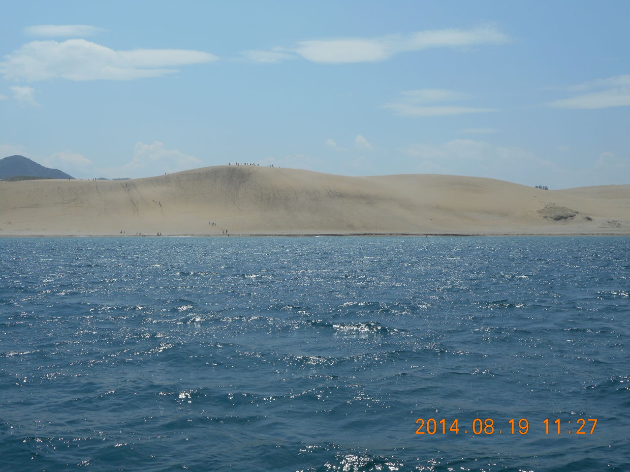 鳥取砂丘を海から遊覧 夏輝食べ放題日帰り旅行 人生の楽縁
