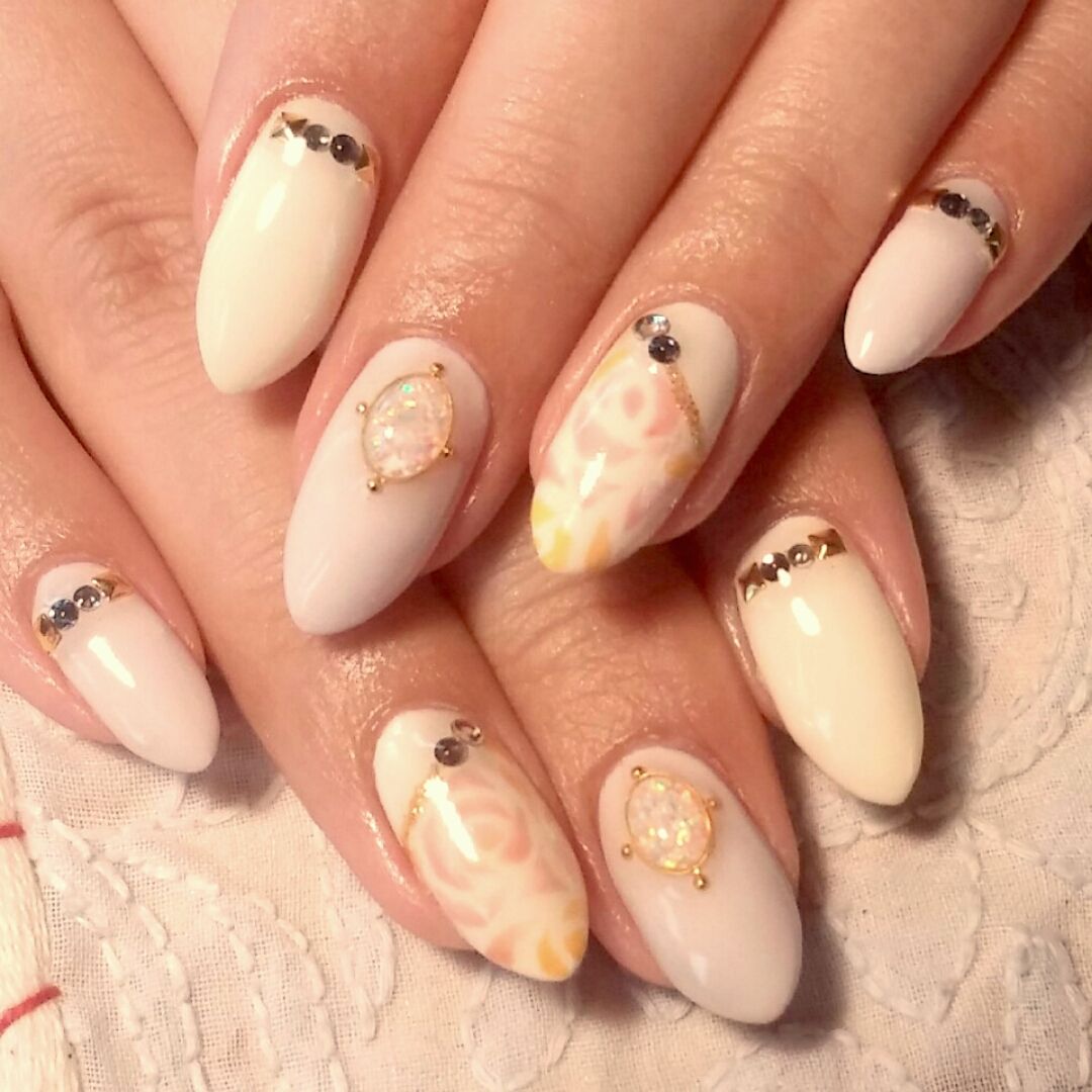 アンティーク風ローズネイル 香川県坂出市のプライベートネイルサロン Nailatelierrabのblog