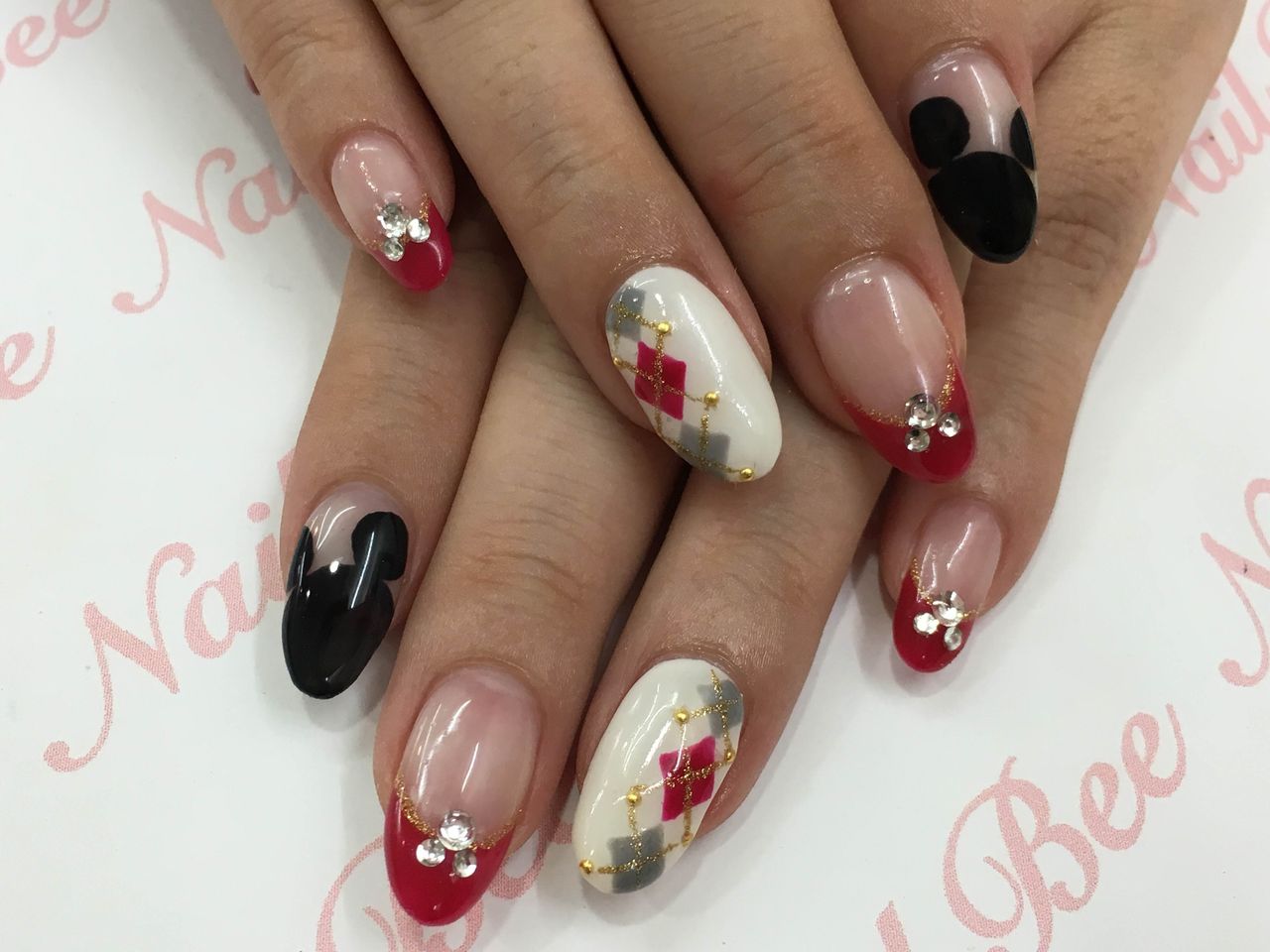 隠れミッキーネイル ネイルサロン Nailbee ネイルビー オフィシャルブログ 隠れミッキーネイル ネイルサロン Nailbee ネイルビー オフィシャルブログ