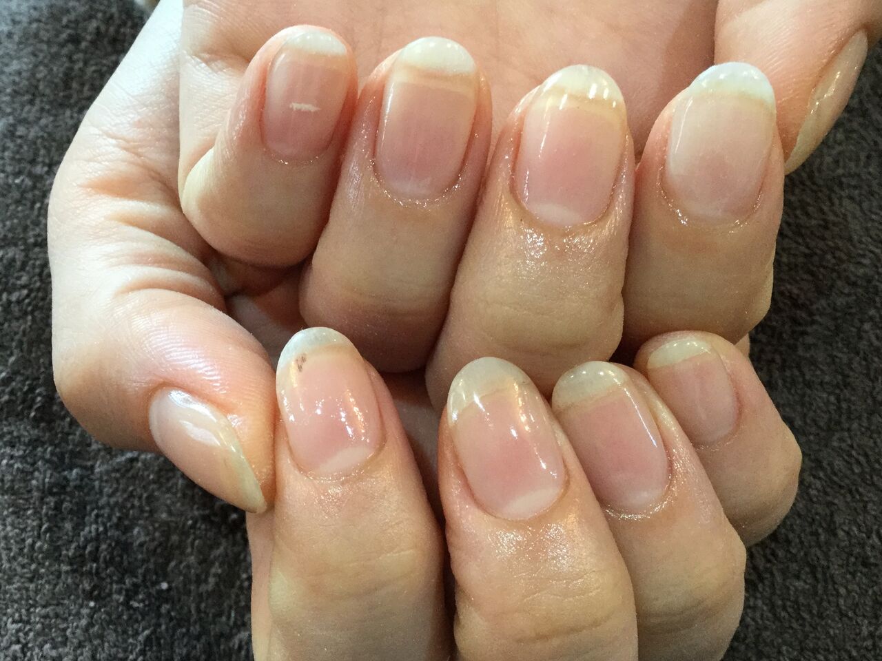 ツヤツヤ お仕事にも クリアジェルネイル 彡 Nail Salon Freestyle