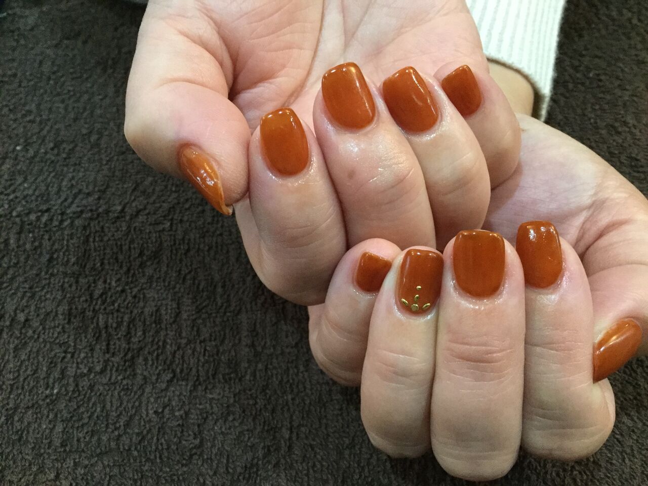 ネイルカラー オレンジ ベージュ ブラウン系 まとめ売り オレンジネイルのネイルデザイン】カラーベースコート ゼロ｜uka