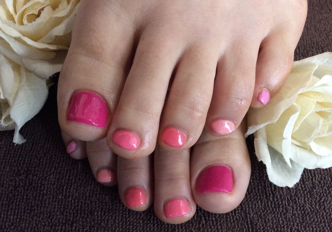 Nail Salon Freestyle 新色五色の色変え ジェルネイル