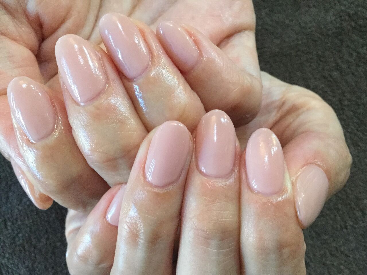新色 肌馴染みバッチリ フィールスキンのシンプルワンカラーネイル Nail Salon Freestyle