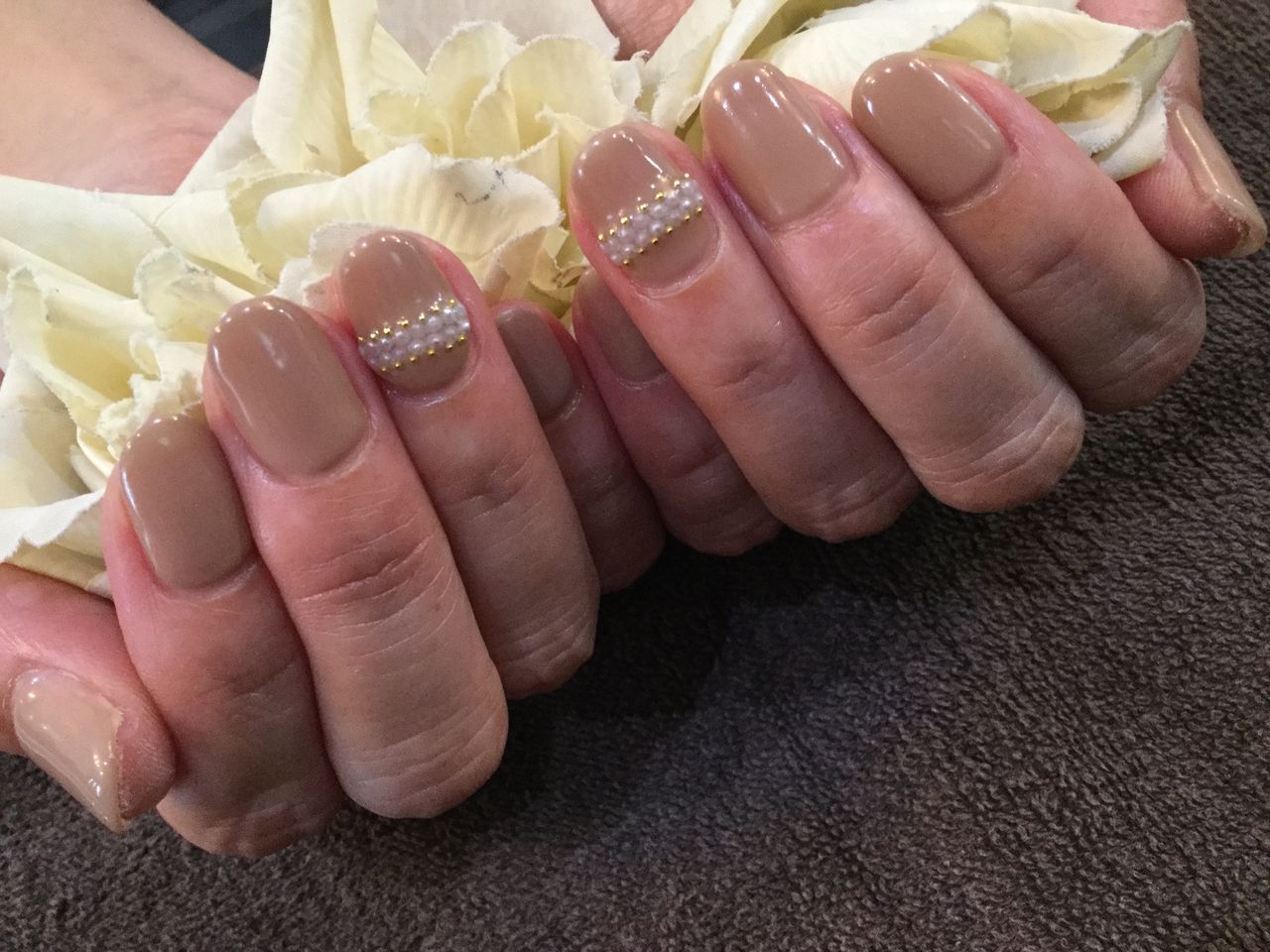 ペールマロンで大人綺麗めｎａｉｌ Nail Salon Freestyle