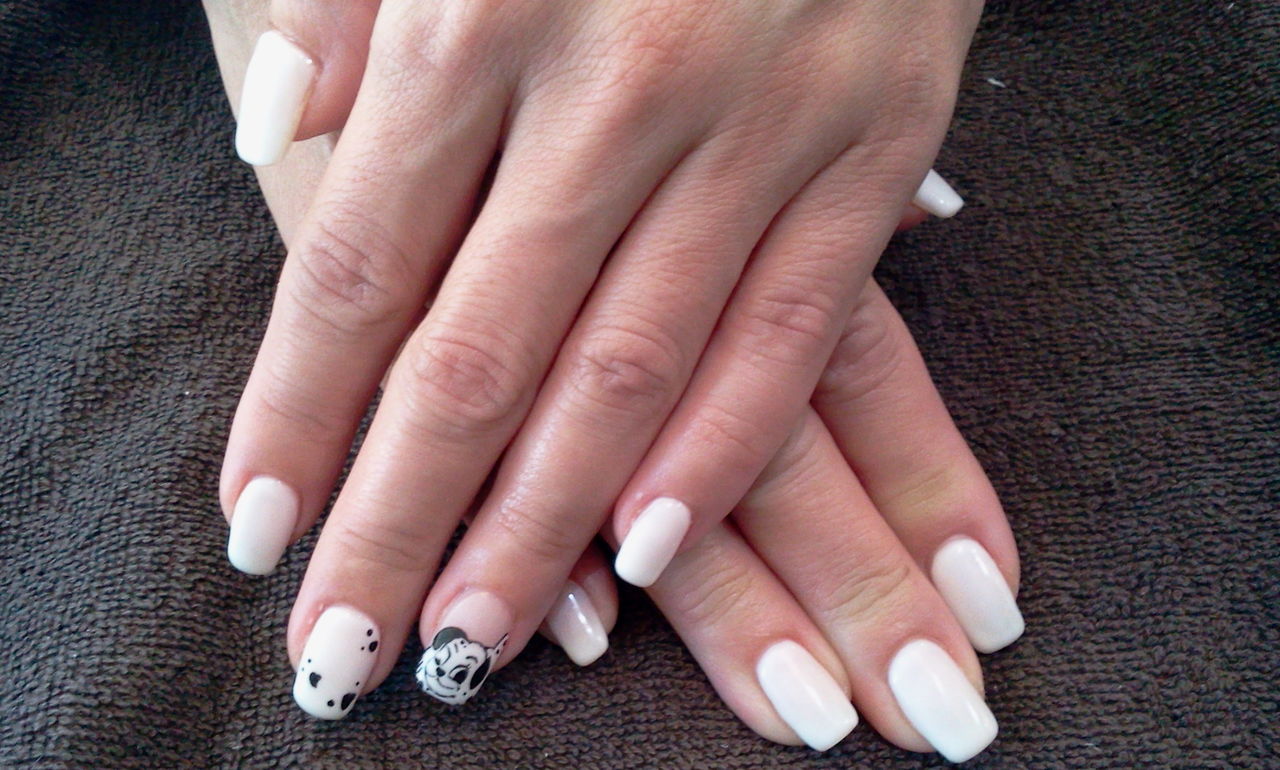 101匹わんちゃんがpoint 1色塗り フローター ジェルネイル Nail Salon Freestyle 101匹わんちゃんがpoint 1色塗り フローター ジェルネイル Nail Salon Freestyle
