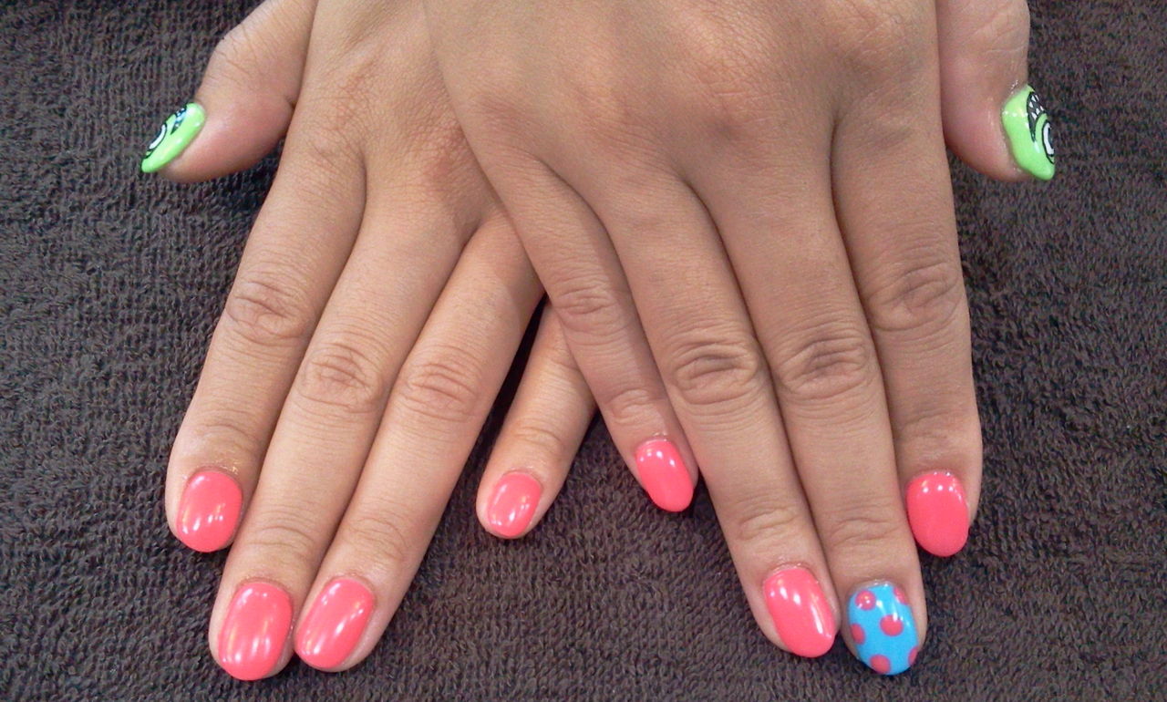 ｐｏｐで可愛い キャラクタージェルネイル Nail Salon Freestyle