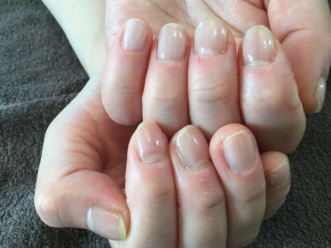 自爪の保護や強化に つるつる仕上げのクリアジェルネイル Nail Salon Freestyle 自爪の保護や強化に つるつる仕上げのクリアジェルネイル Nail Salon Freestyle