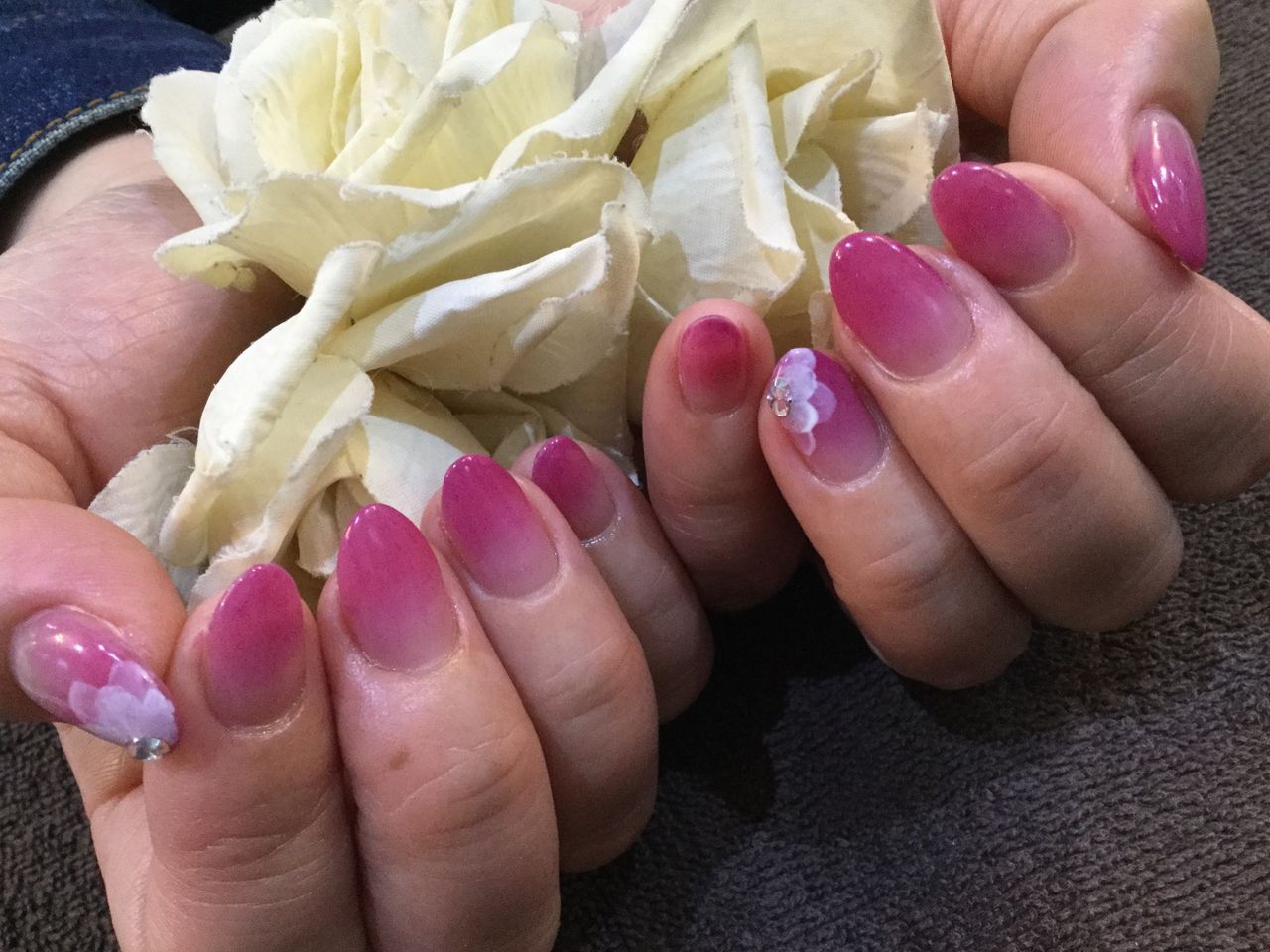 ピンクパープルが綺麗なグラデーションネイル Nail Salon Freestyle ピンクパープルが綺麗なグラデーションネイル Nail Salon Freestyle