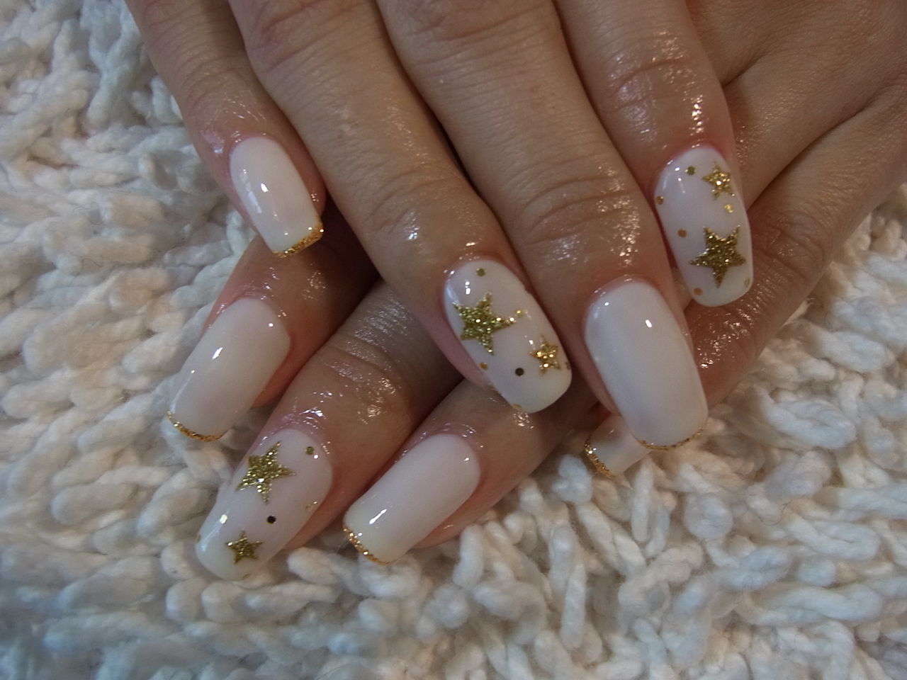 ジェルネイルキャンペーン ホワイトスターネイル ネイルサロン モア 三軒茶屋駅から徒歩1分