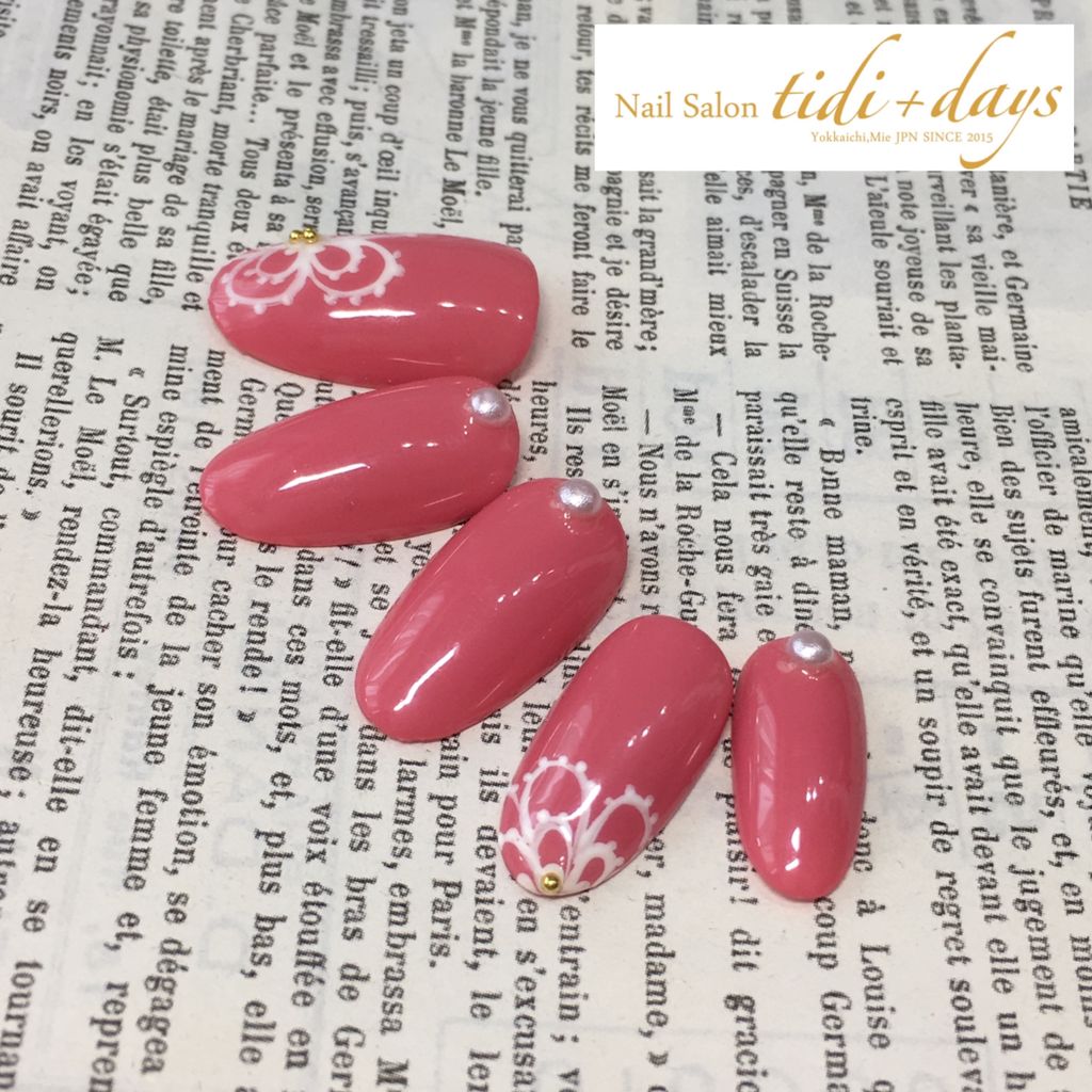 大人女子にオススメ お上品な春ネイルデザイン８ ネイルイベント桑名市 四日市のネイルサロンtidi Daysのblog