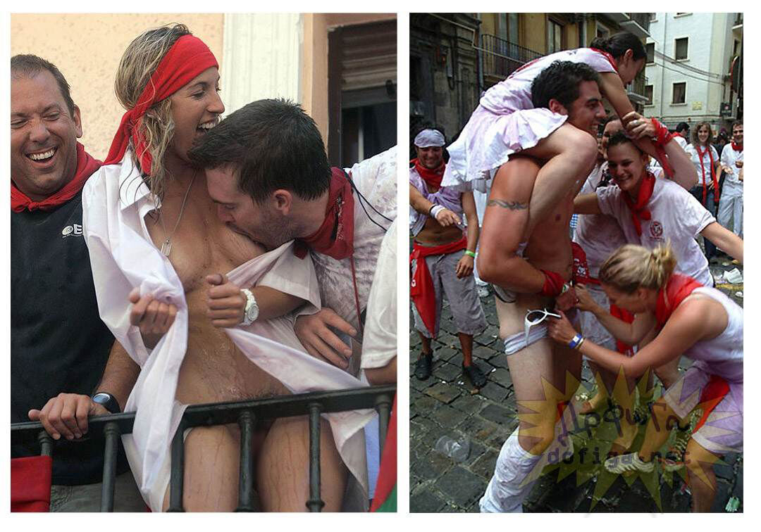 おっぱい揉み放題、舐め放題のスペインの神祭り : 風俗まにあ