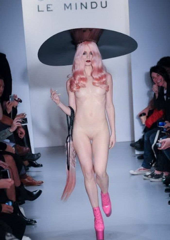 ヌードファッション ほぼ裸なファッションショーヌードモデル画像 - 性癖エロ画像 ...