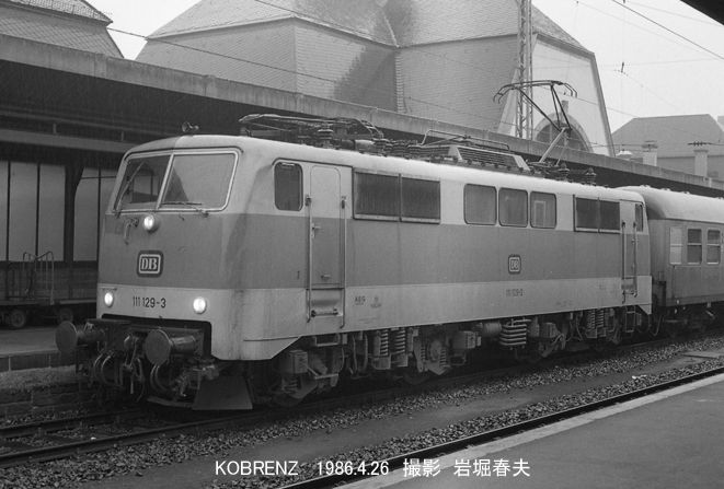 く日はお得♪ ドイツ国鉄111形 : 鉄道写真家 岩堀春夫のblog2 鉄道模型