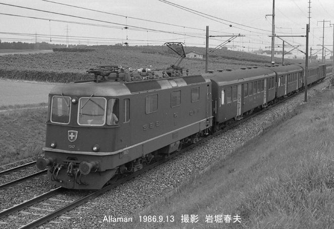スイス 国鉄Re4/4(2)形 : 鉄道写真家 岩堀春夫のblog2 スイス 国鉄Re4/4(2)形 : 鉄道写真家 岩堀春夫のblog2
