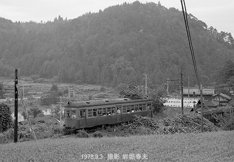 北恵那鉄道1978-9その2 : 鉄道写真家 岩堀春夫のblog2 北恵那鉄道1978-9その2 : 鉄道写真家 岩堀春夫のblog2