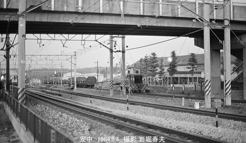 8404219 安中駅構内