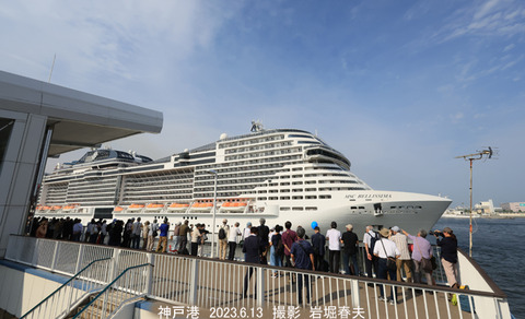 4MSCベリッシマ 、神戸w6451