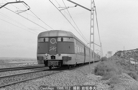 8608534 RENFE タルゴ　カスチ