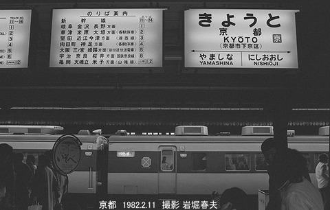 8200814 京都駅ホーム