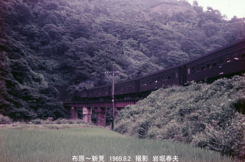 d19690802 布原SL列車