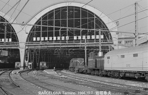 8608809　RENFE バルセロナ