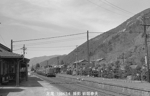 8403901 足尾駅構内