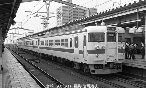 0109802 クハ455-607、宮崎