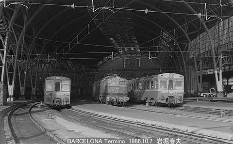 8608735　RENFEバルセロナ駅
