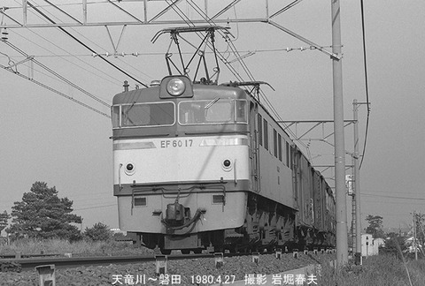 8002804 天竜川EF60