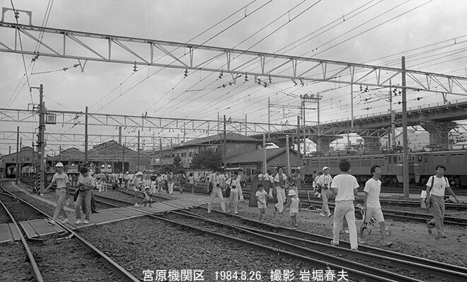 1984-8宮原機関区公開 : 鉄道写真家 岩堀春夫のblog2