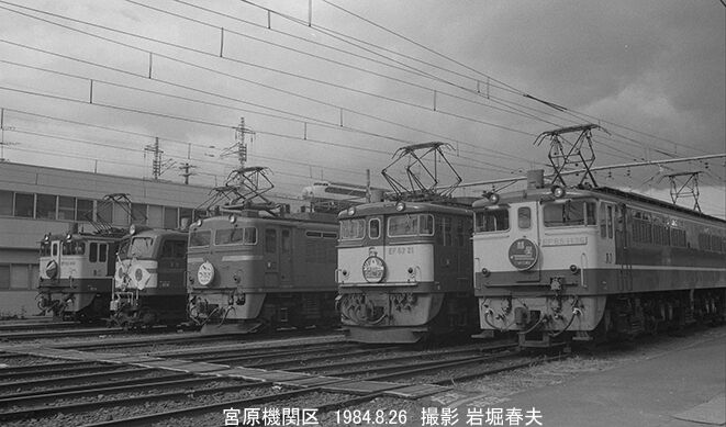 1984-8宮原機関区公開 : 鉄道写真家 岩堀春夫のblog2