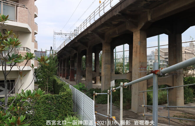阪急 阪神国道駅の高架 鉄道写真家 岩堀春夫のblog２