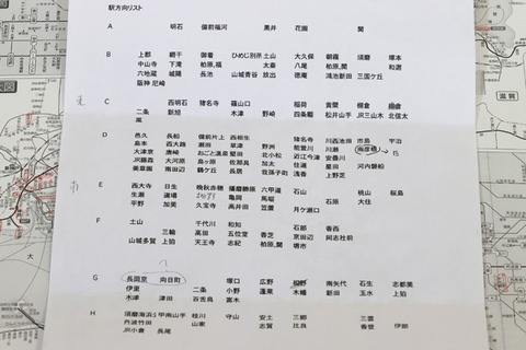 駅舎方向リスト uz427