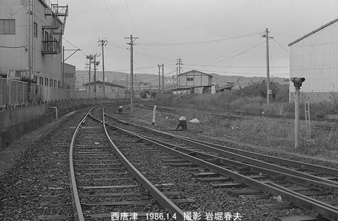 8600231 西唐津駅貨物側線