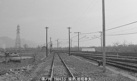 8404411 篠ノ井駅構内