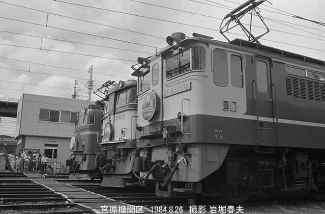 1984-8宮原機関区公開 : 鉄道写真家 岩堀春夫のblog2