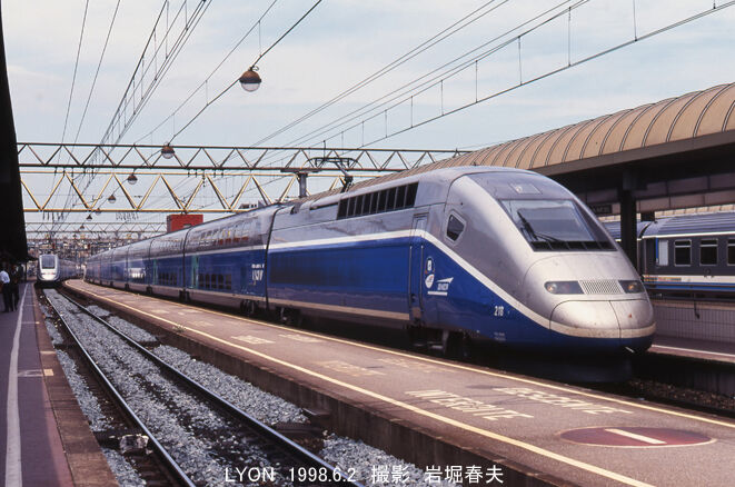 フランスの高速列車1998-6 : 鉄道写真家 岩堀春夫のblog2